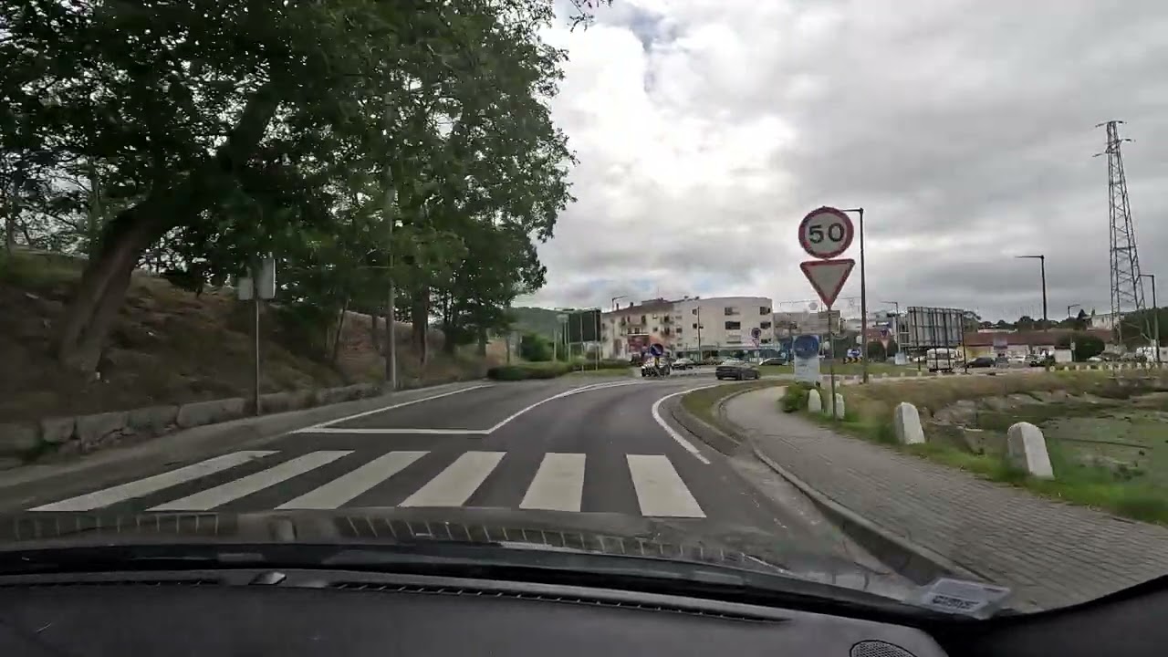 Viana do Castelo - Drive from Parque de Cidade, heading home