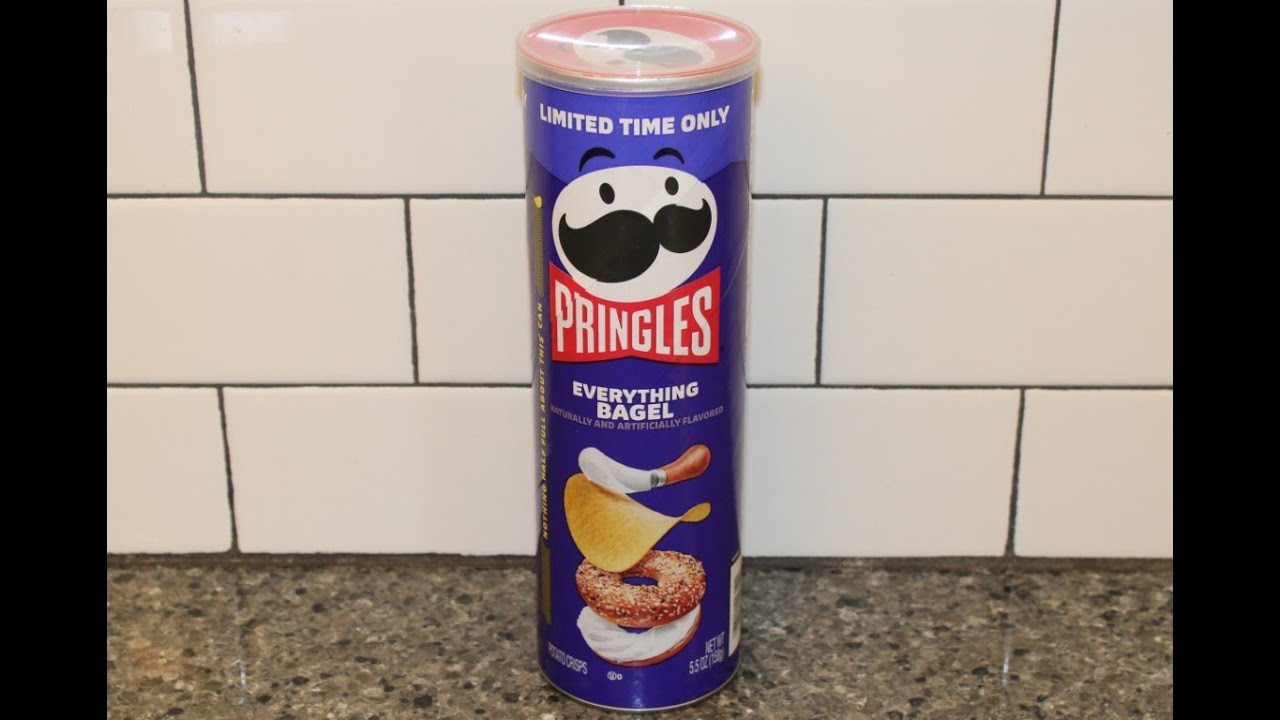 Обзор чипсов Pringles: Everything Bagel Potato Crisps
