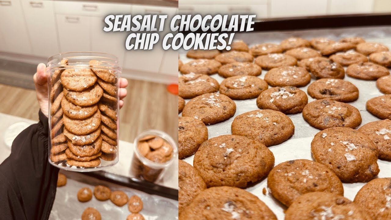 Resepi Seasalt Chocolate chip cookies!