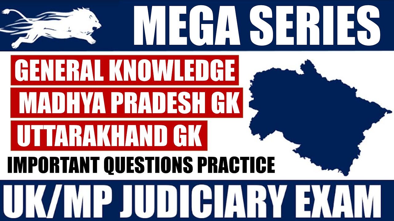 MP / UK GK | Constitution & Current Affairs Judiciary Exams Preparation Practice Session