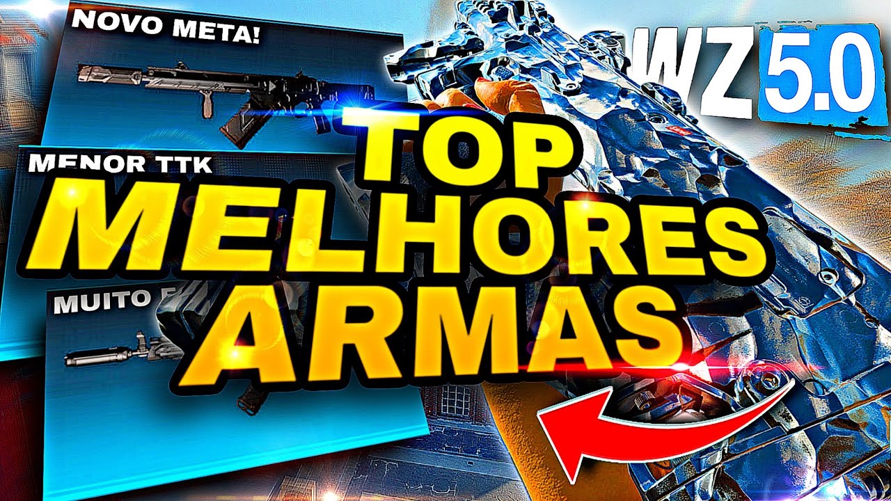 *MUDOU TUDO* Novo META ATUALIZADO WARZONE 🥶 TOP MELHORES ARMAS WARZONE!