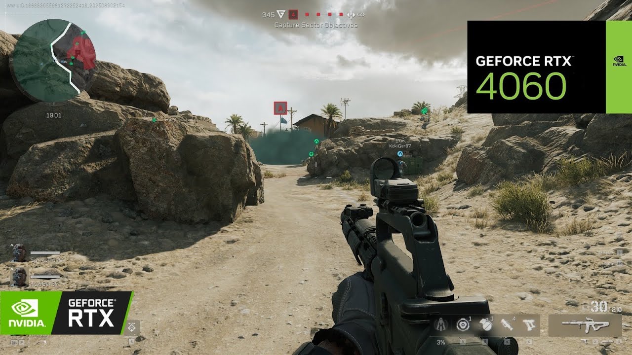 Delta Force | RTX 4060 8GB ( FHD Ultra Settings )