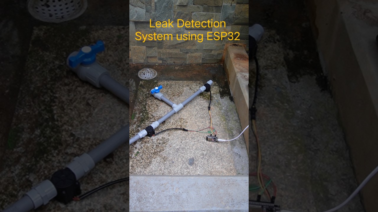 Leak Detection System using esp32 #iot