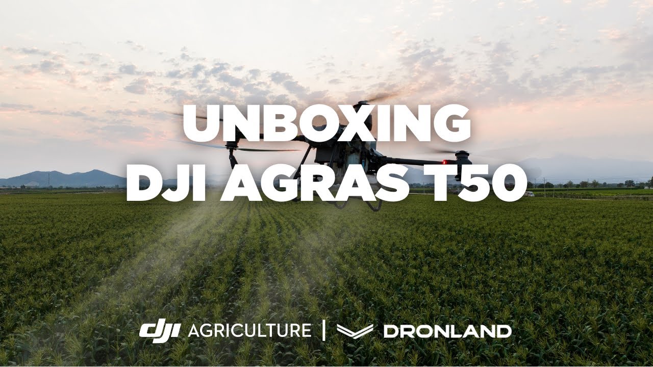 DJI AGRAS T50  UNBOXING