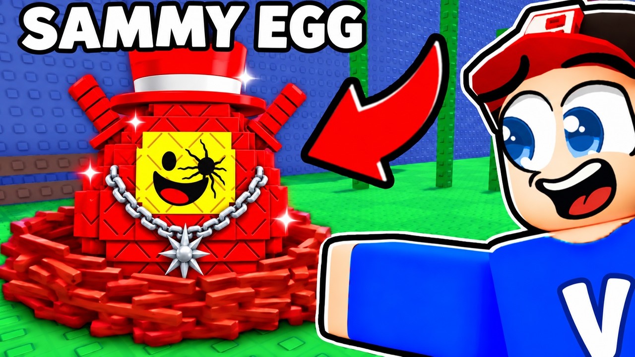 Znalazłem SEKRETNE JAJKO SAMMY w STEAL AN EGG w Roblox...
