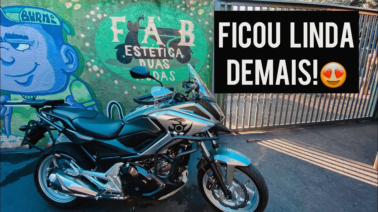 NC750X NA LAVAGEM DETALHADA E DICAS! 🚀🚿 - FAB ESTÉTICA DE MOTOS