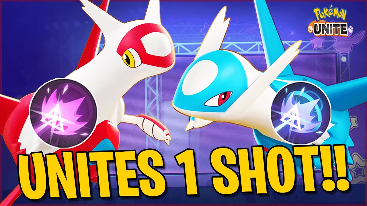 LATIAS & LATIOS Duo Unite Moves ONE SHOT EVERYTHING!! | Pokemon Unite
