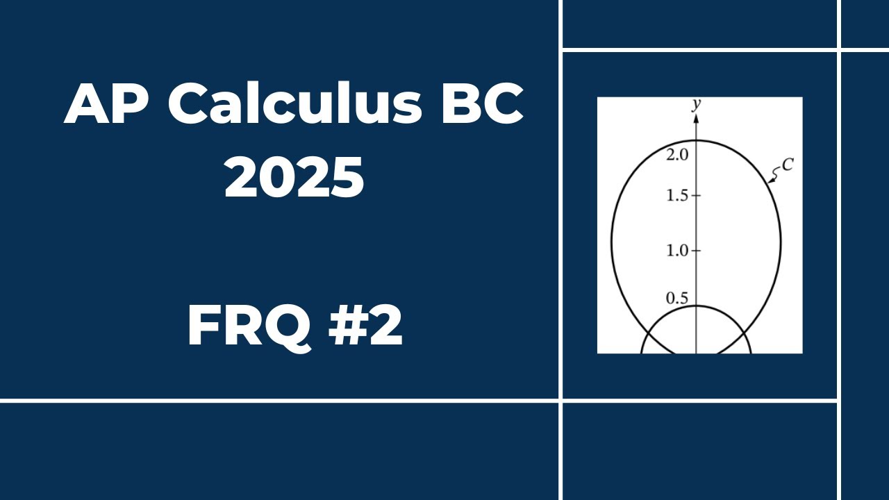 2025 AP Calculus BC Free Response #2