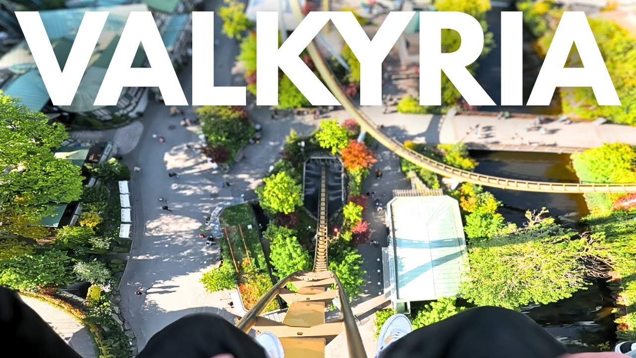 VALKYRIA Front Row POV &ndash; Liseberg&rsquo;s Dive Coaster! (2025)