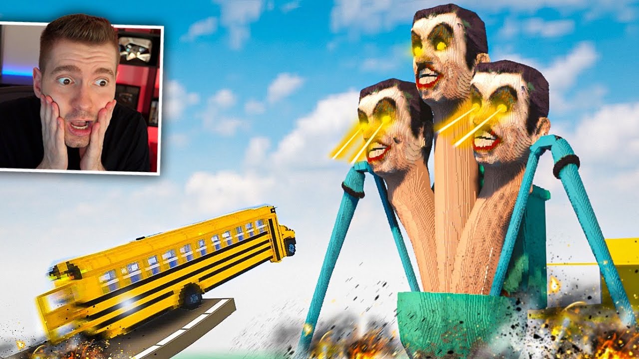 CARROS vs Skibidi BOSS (GIGANTE) - Teardown