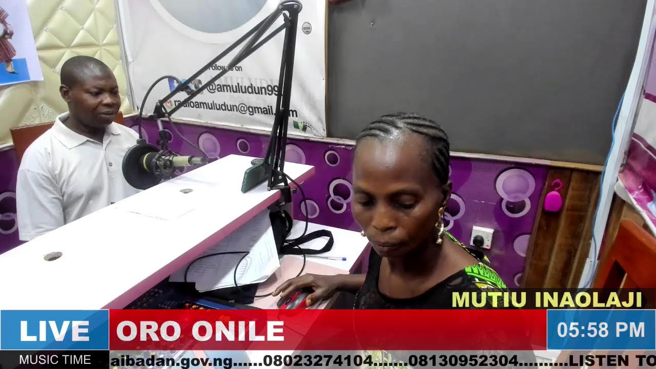 AMULUDUN 99.1 FM MONIYA IBADAN...O TA WON YO