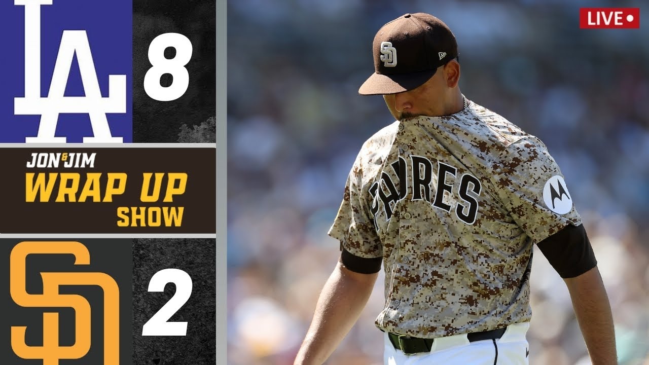 Padres vs Dodgers Postgame Wrap Up Show: Dodgers 8 Padres 2