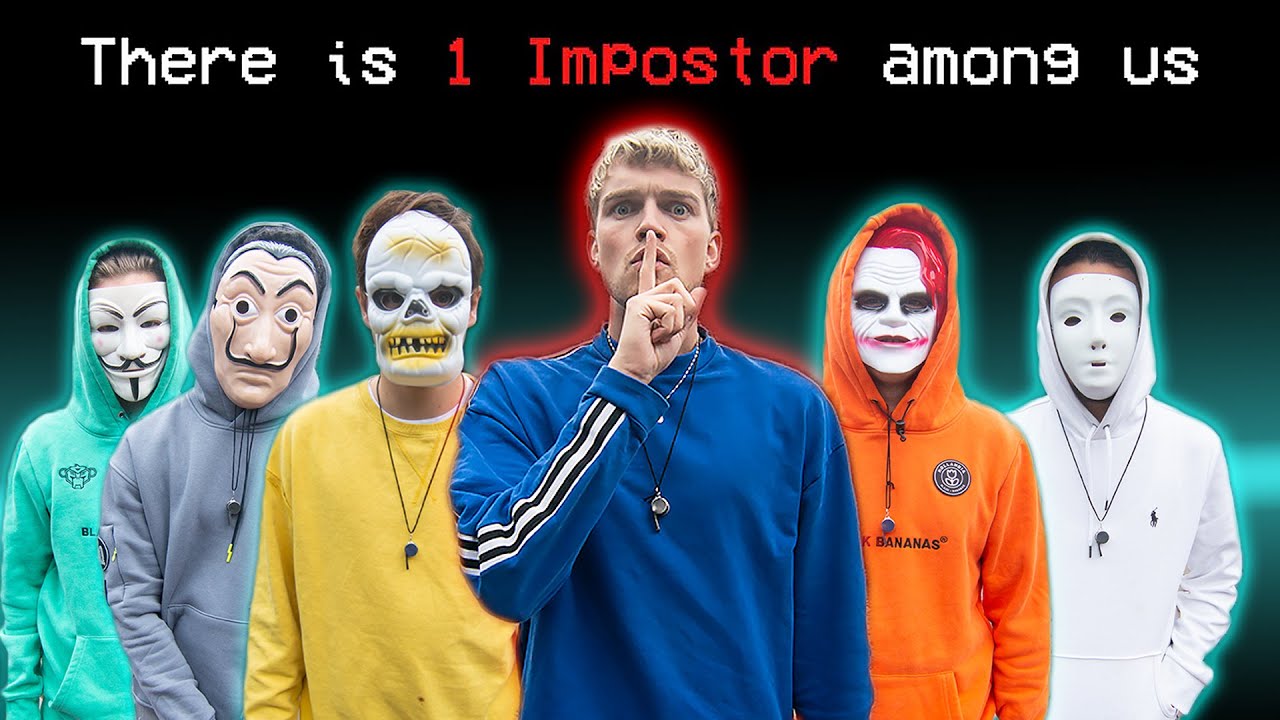 AMONG US in REAL LIFE Spelen **900 IQ IMPOSTOR**
