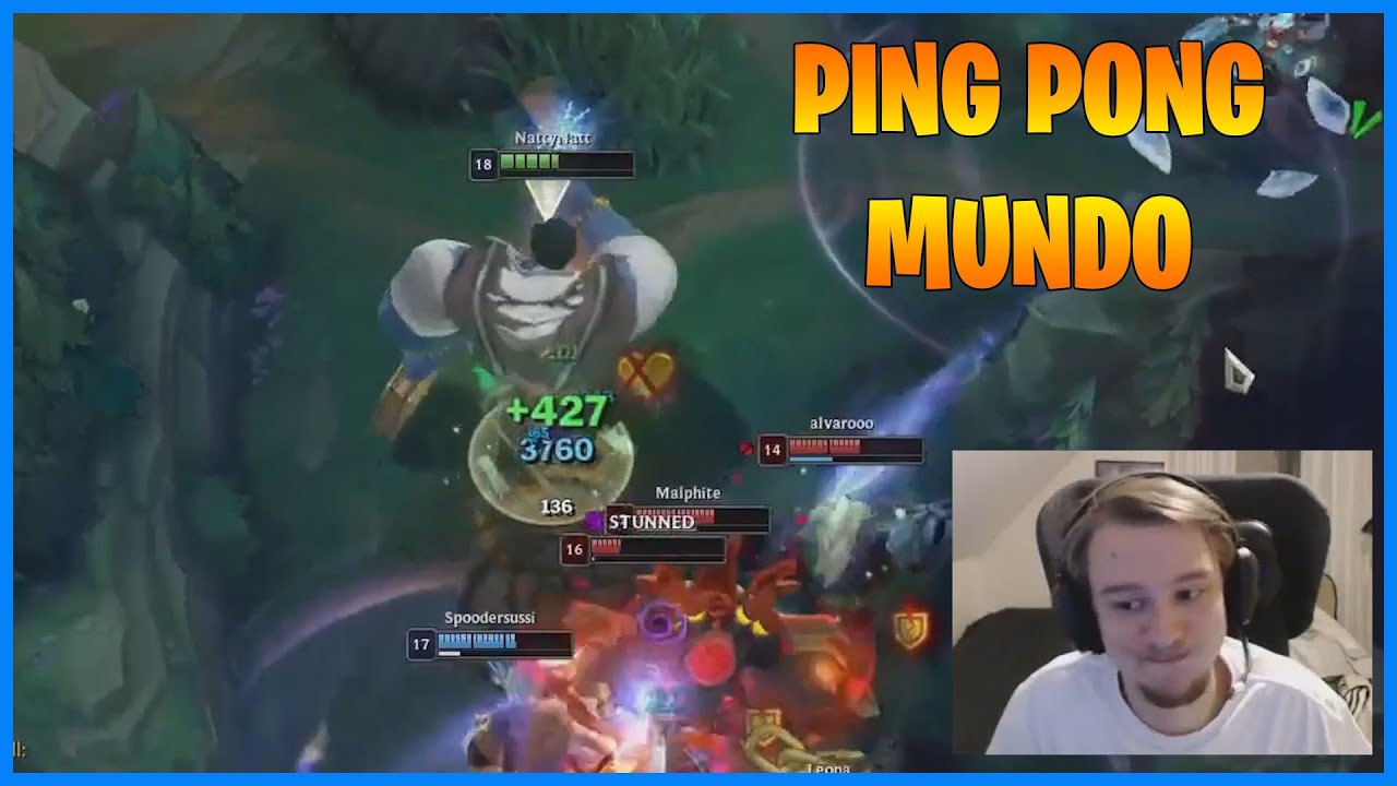 Guinness Record? Ping Pong Mundo Knocked Up 8 Times - LoL Daily Moments Ep 3265