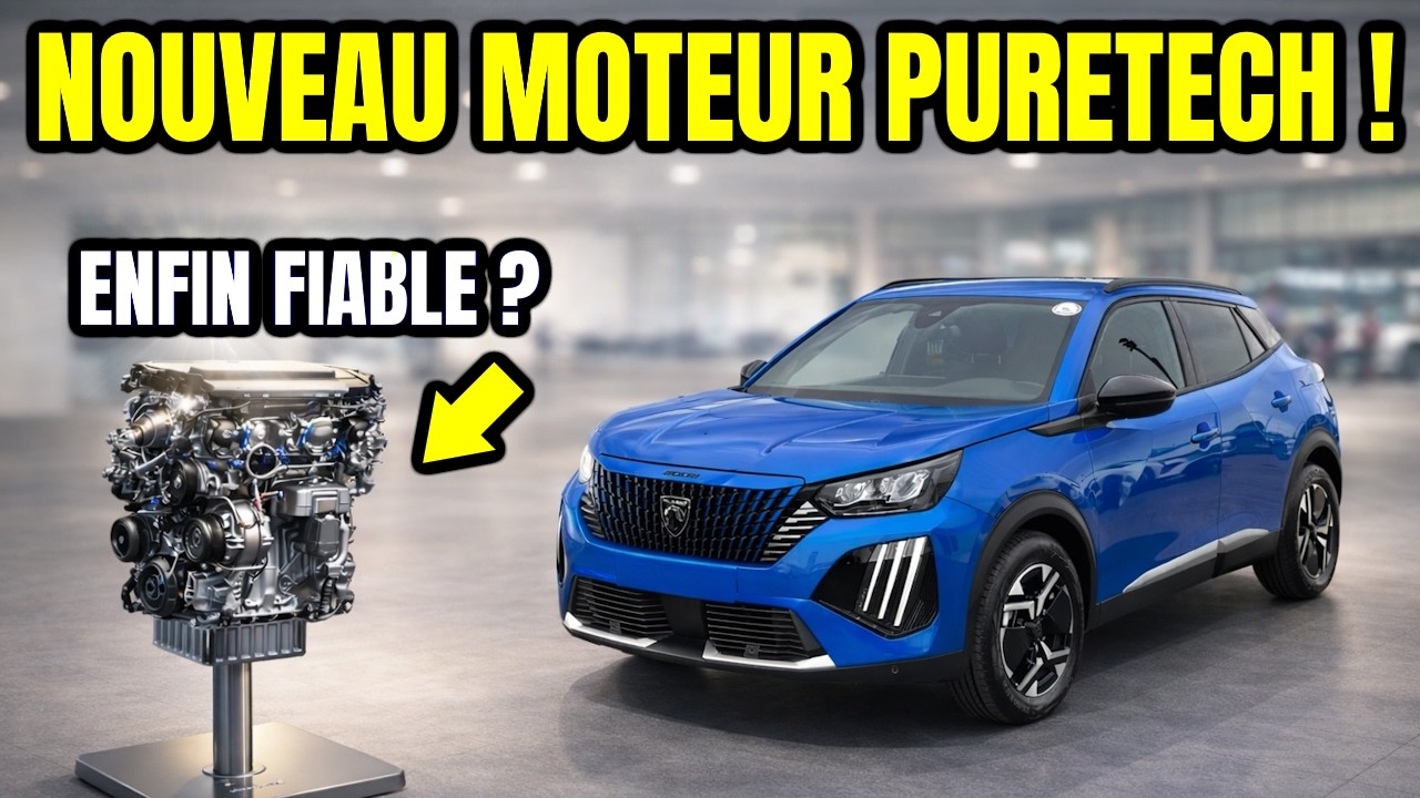 PEUGEOT DÉVOILE UN NOUVEAU MOTEUR PURETECH ! ENFIN FIABLE ?