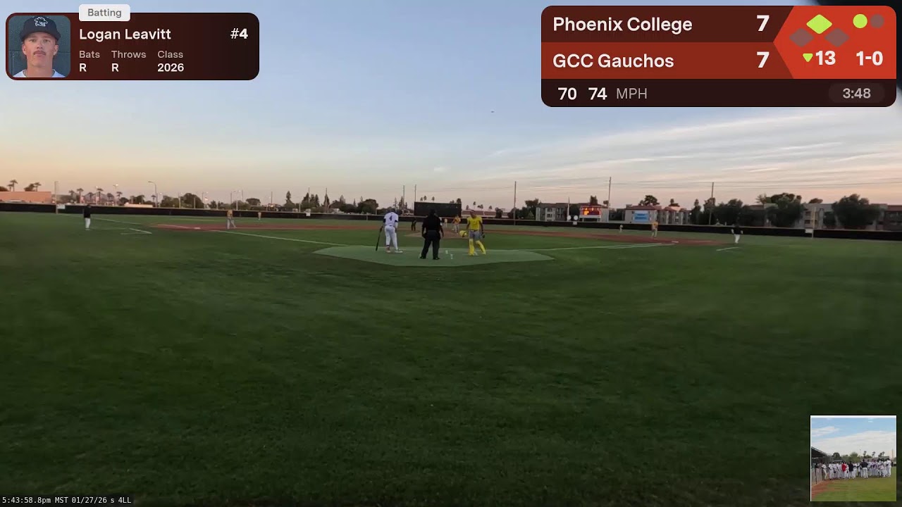 GCC Gauchos vs. Phoenix College (2026.01.27)