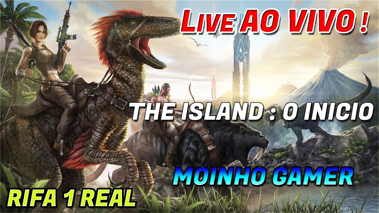 LIVE ARK SURVIVAL EVOLVED - O INICIO - MOD PROMETHEUS