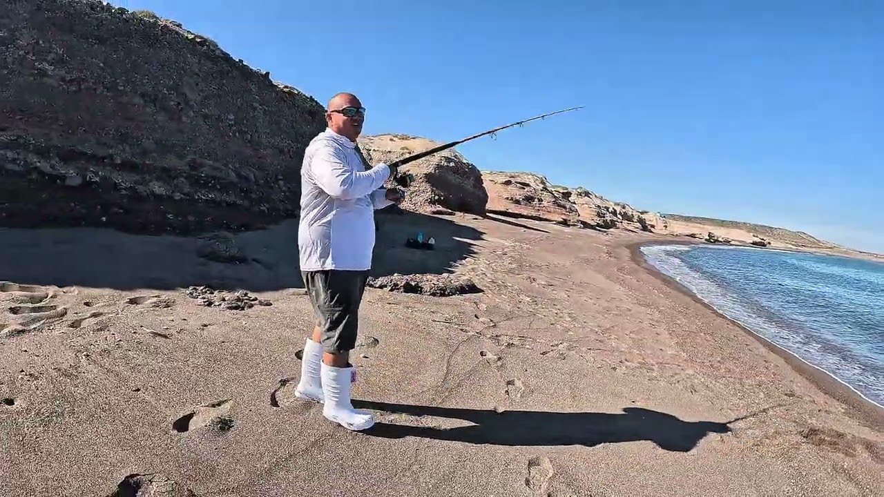 Día de Pesca con mi hermano en playas de La Paz