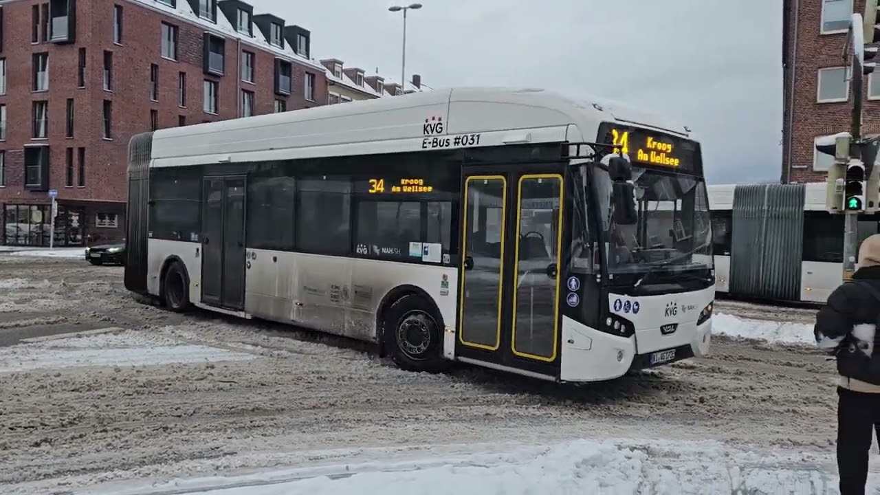 Schnee in Kiel