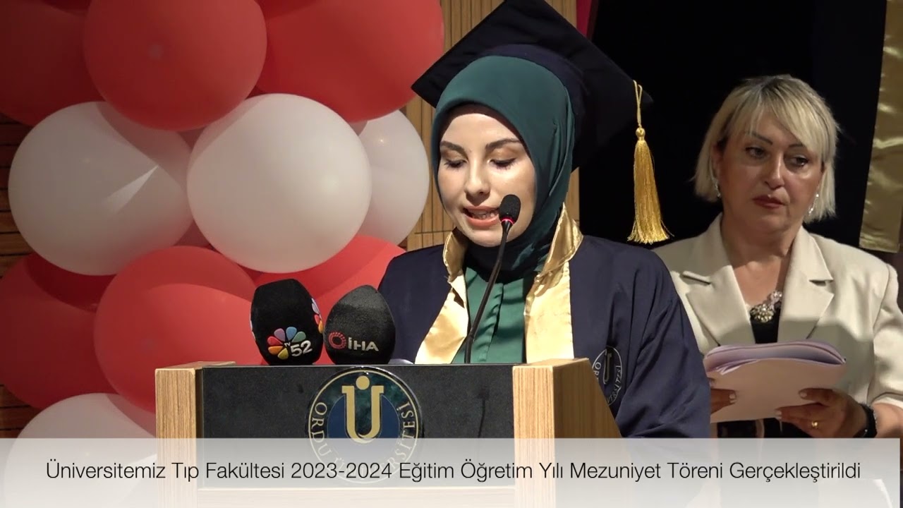 Üniversitemiz Tıp Fakültesi 2023-2024 Eğitim Öğretim Yılı mezuniyet töreni gerçekleştirildi.