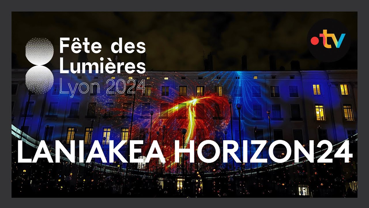 Fête des lumières 2024 : Laniakea place Antonin Poncet