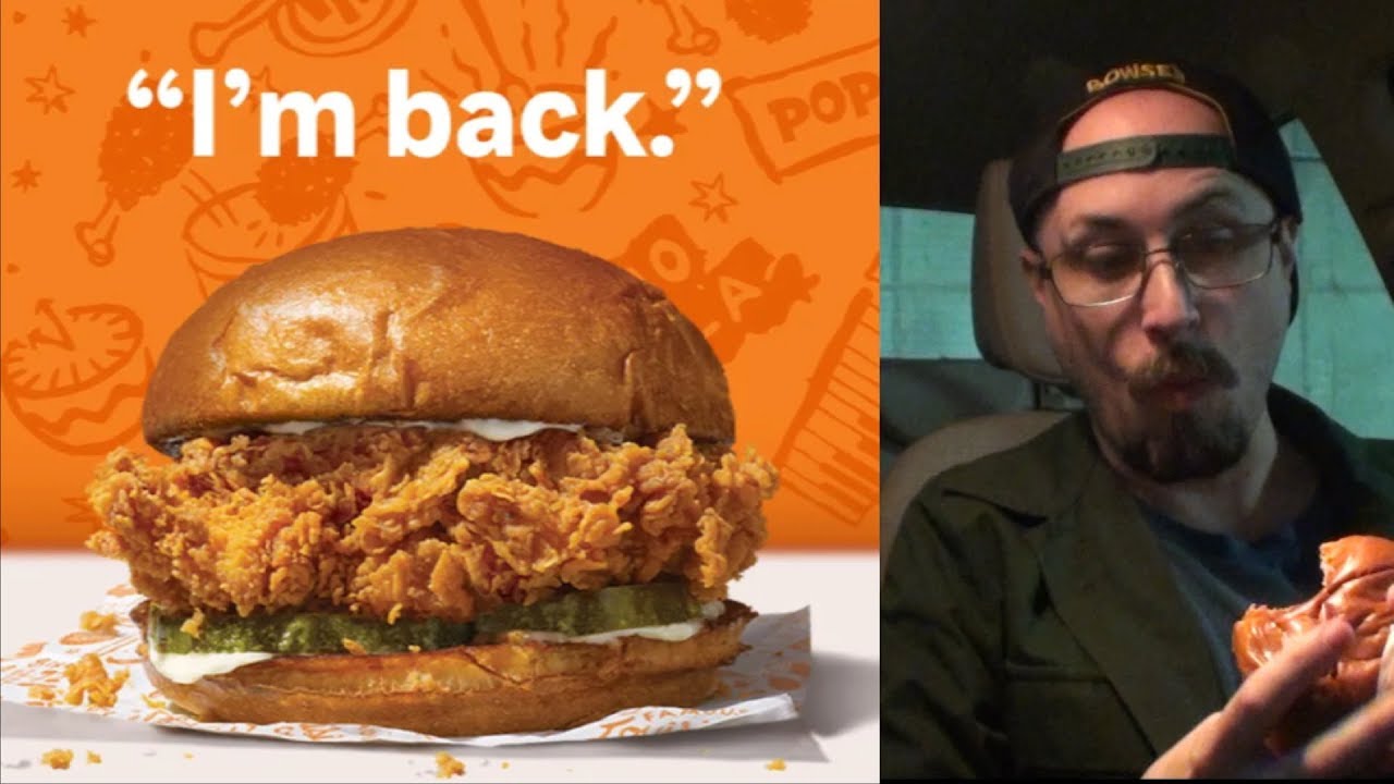 The Popeye's Chicken Sandwich Is Back!