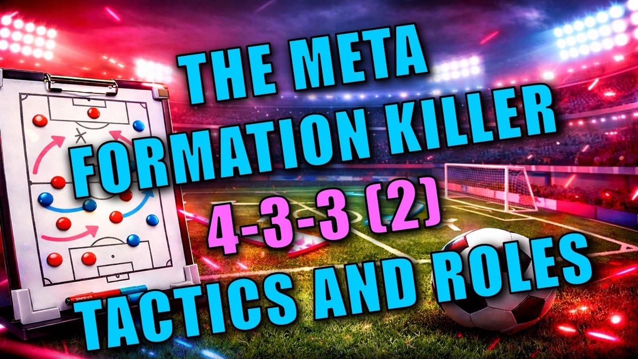 THE META FORMATION KILLER 433(2) TACTICS AND ROLES IN FC26 | IN-DEPTH TACTICS