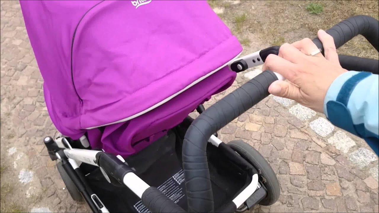 Produkttest: BRITAX GO Teil 3: Einhändiges Fahren - kinderleicht!