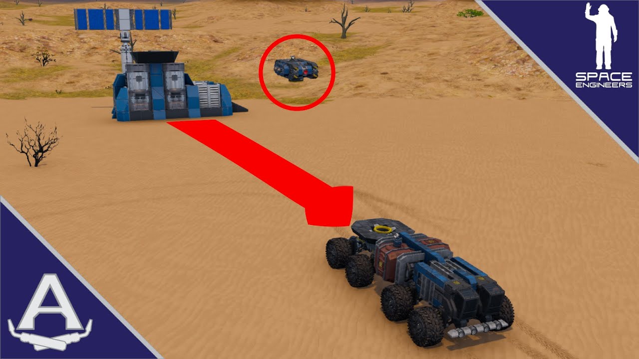 Как создать грузовой дрон с автоматической стыковкой — обновление ИИ Space Engineers Automatons