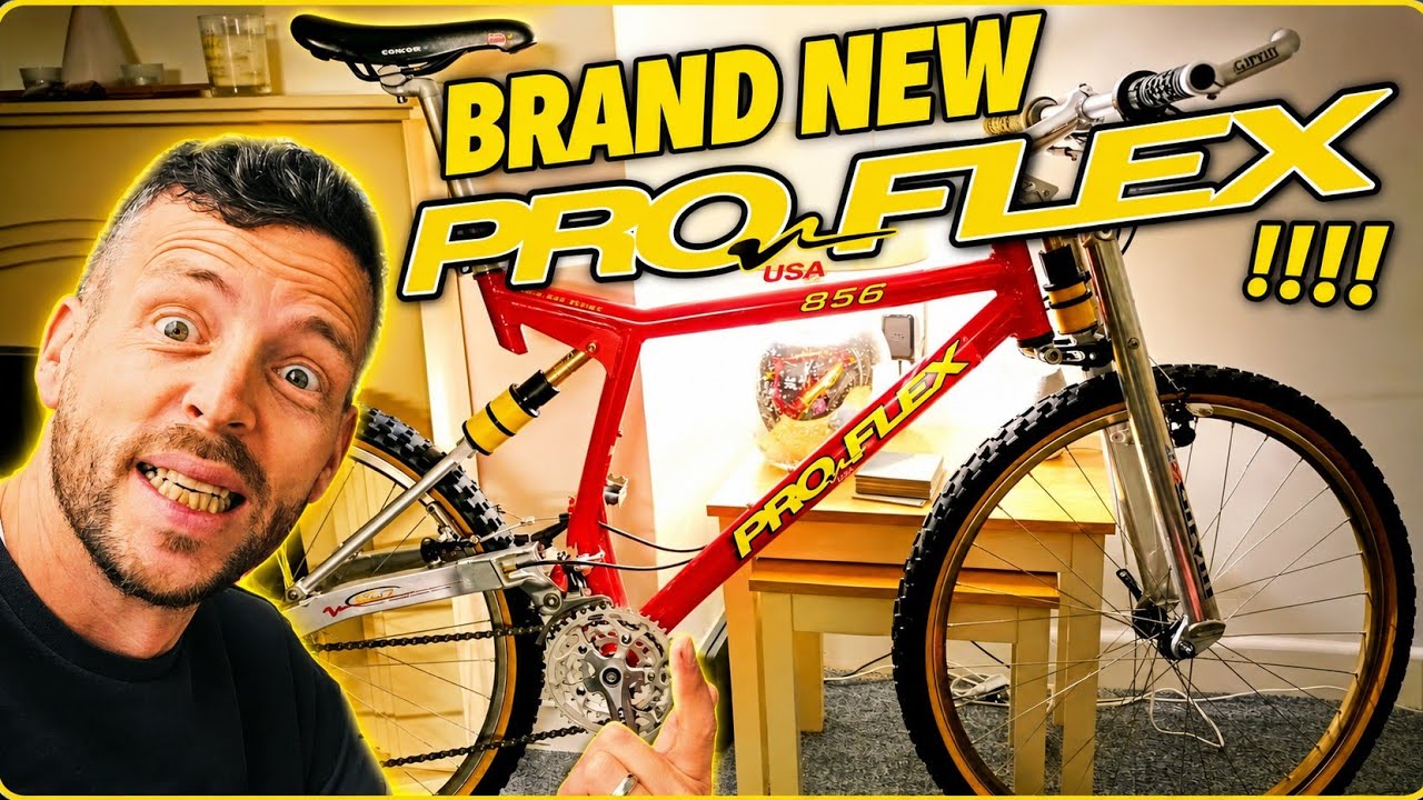 Brand New 1996 Proflex 856 retro mountain bike, 100% original.