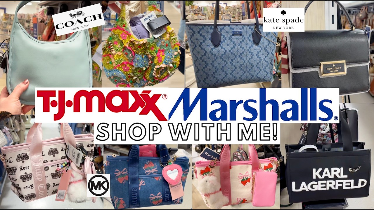 TJ MAXX & MARSHALLS #tjmaxx #marshalls #shopping #purses #handbags #2026