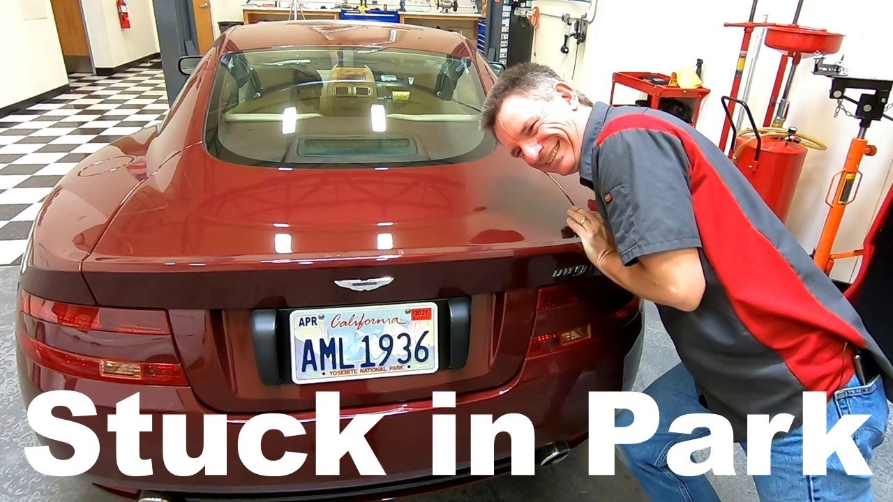 Engaging Park Override in an Aston Martin DB9