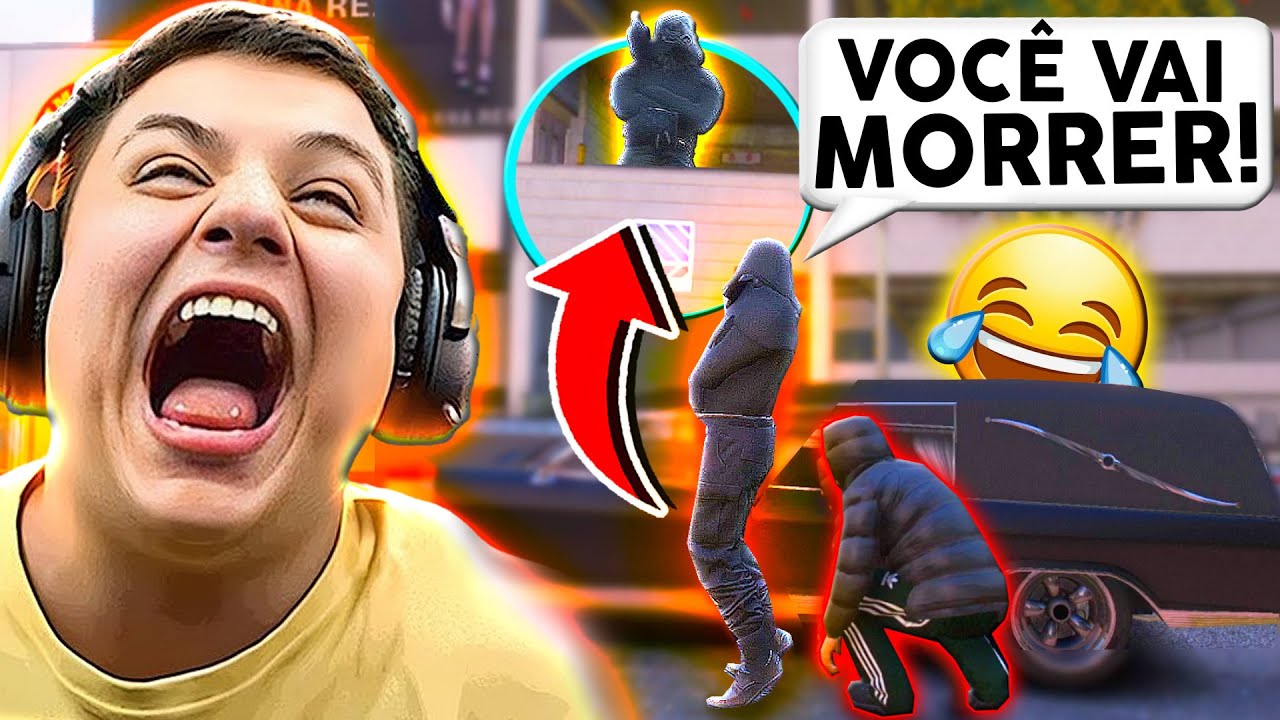 PEGADINHA: VOC&Ecirc; VAI M0RR#R HOJE! GTA RP 😂 (Paulinho o LOKO)