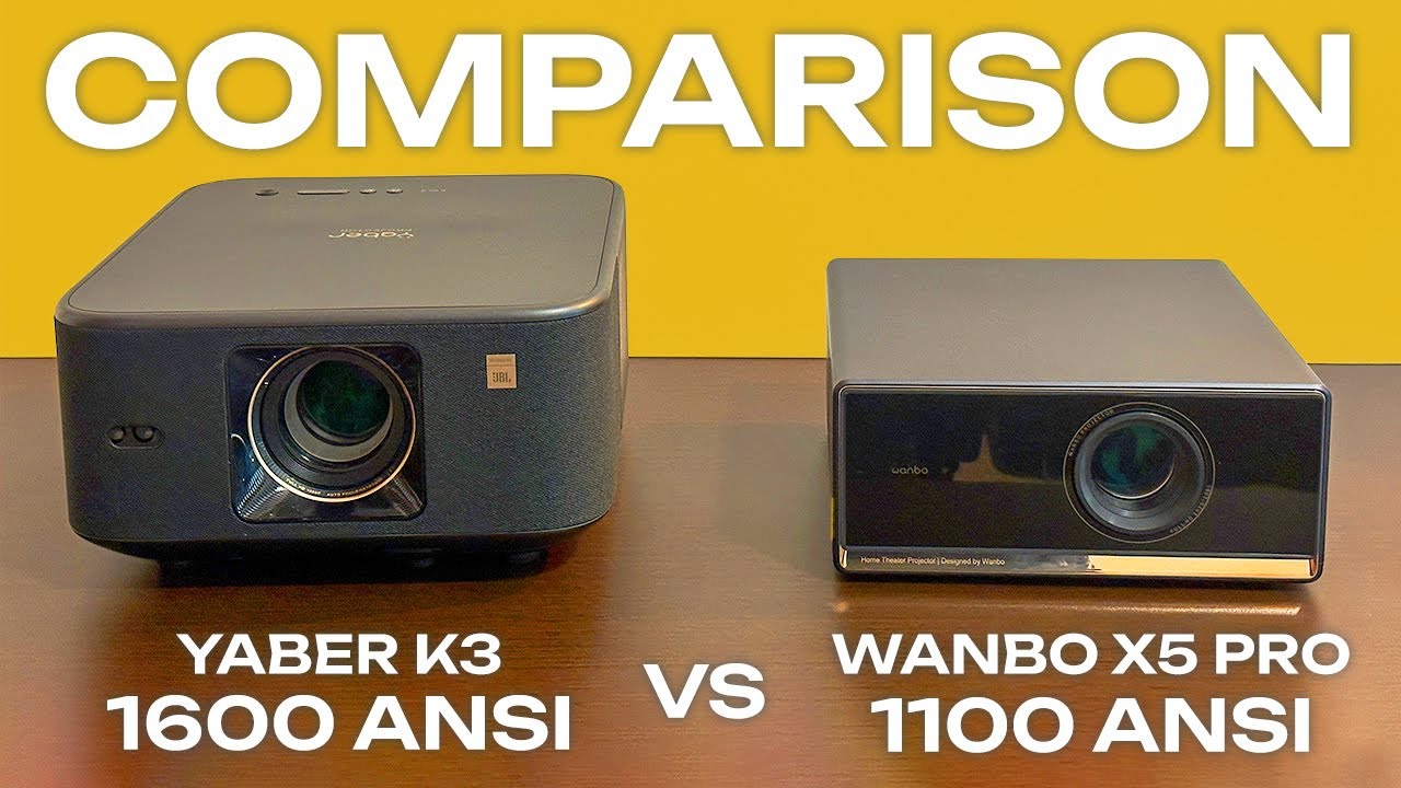 YABER K3 vs WANBO X5 Pro: 1600 vs 1100 ANSI - Which Impressed More?