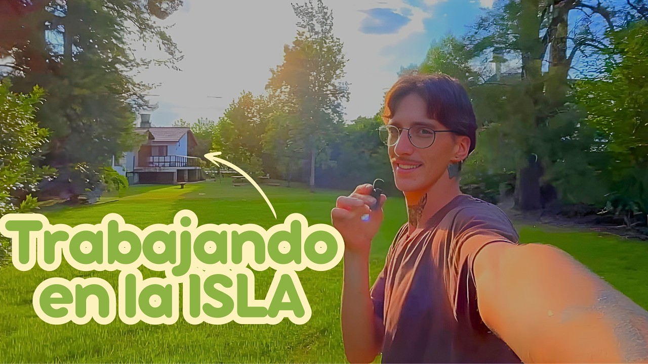 Mi rutina trabajando en el Delta: Paz, verde y mates 🛶🌿  | Vlog