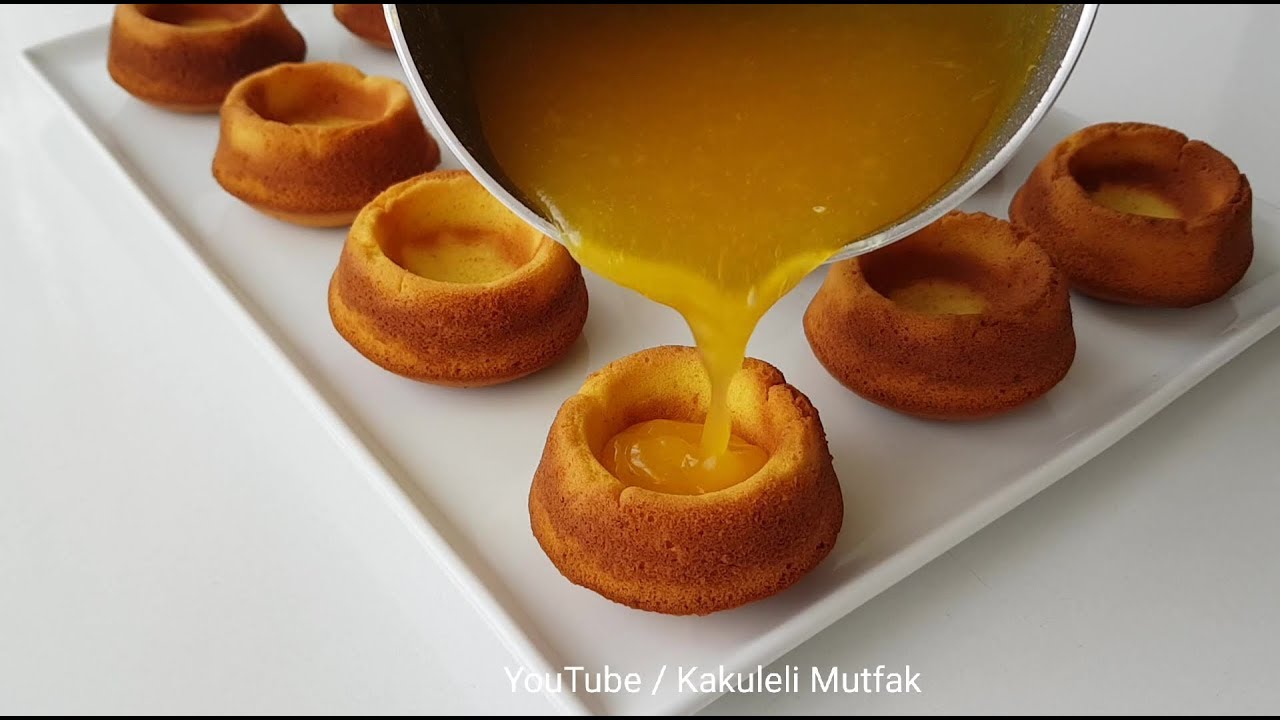 Sofraların  Yıldızı Olacak,  Portakal Soslu  Mini Pasta Tarifi 👉  Cake recipes ✅