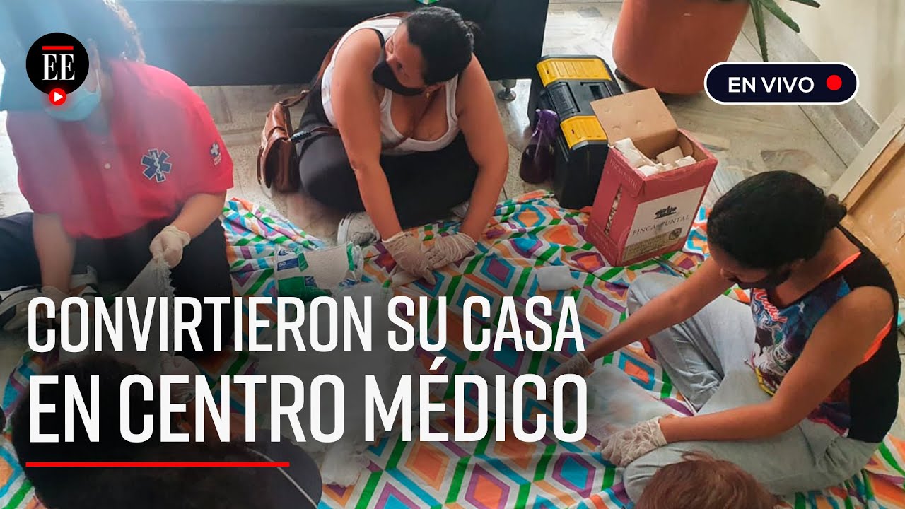 Paro Nacional: Habitantes del barrio Paso del Comercio en Cali convirtieron su casa en centro médico
