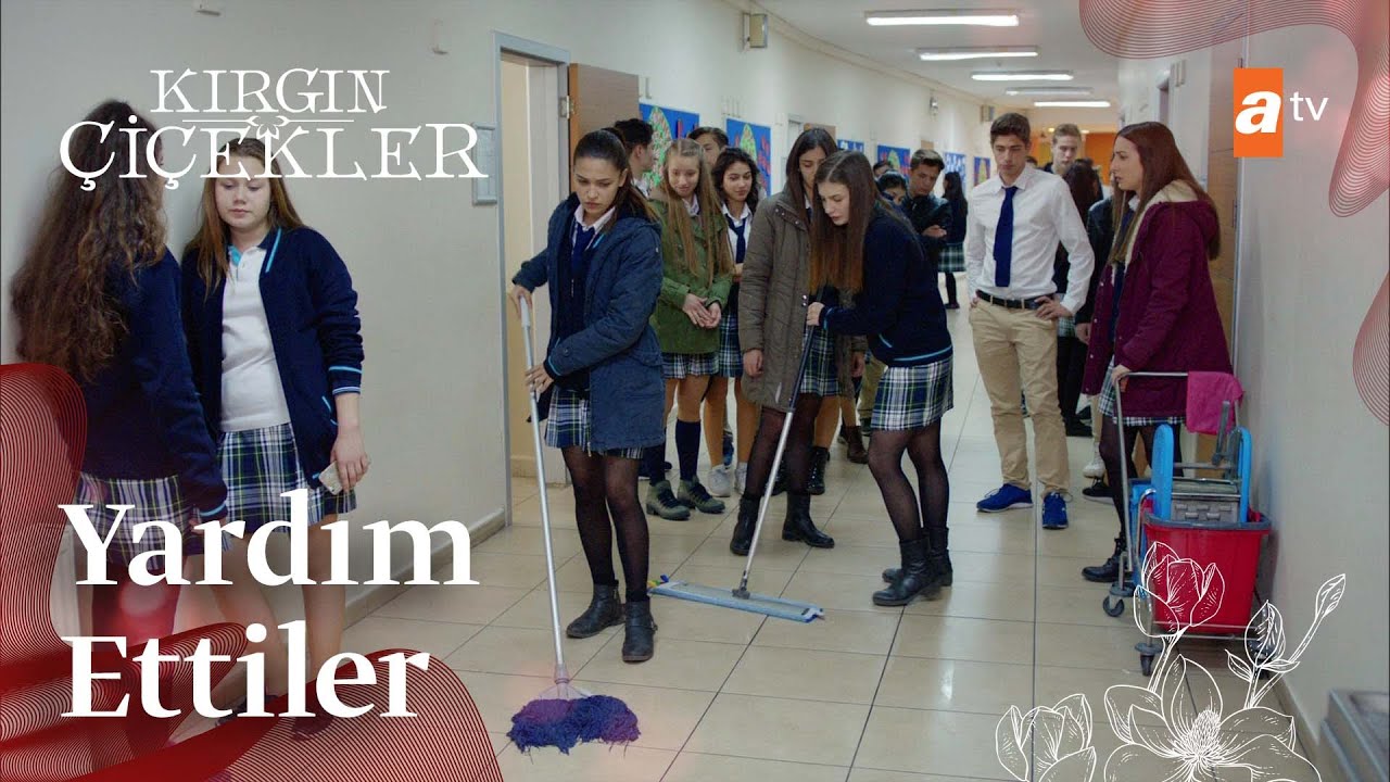Nazan rezil olunca kızlar yerleri silmeye kalkıyor  | Kırgın Çiçekler Mix Sahneler