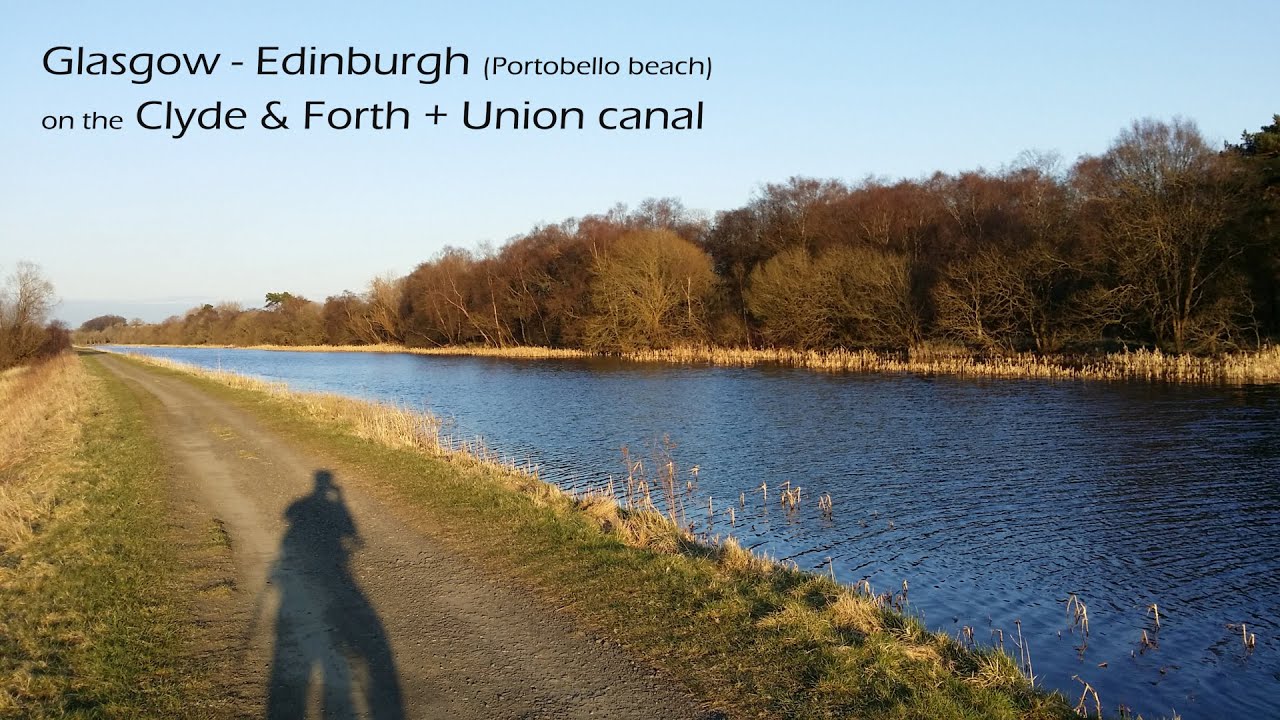 Glasgow to Edinburgh (Portobello beach) on the Forth & Clyde + Union canal