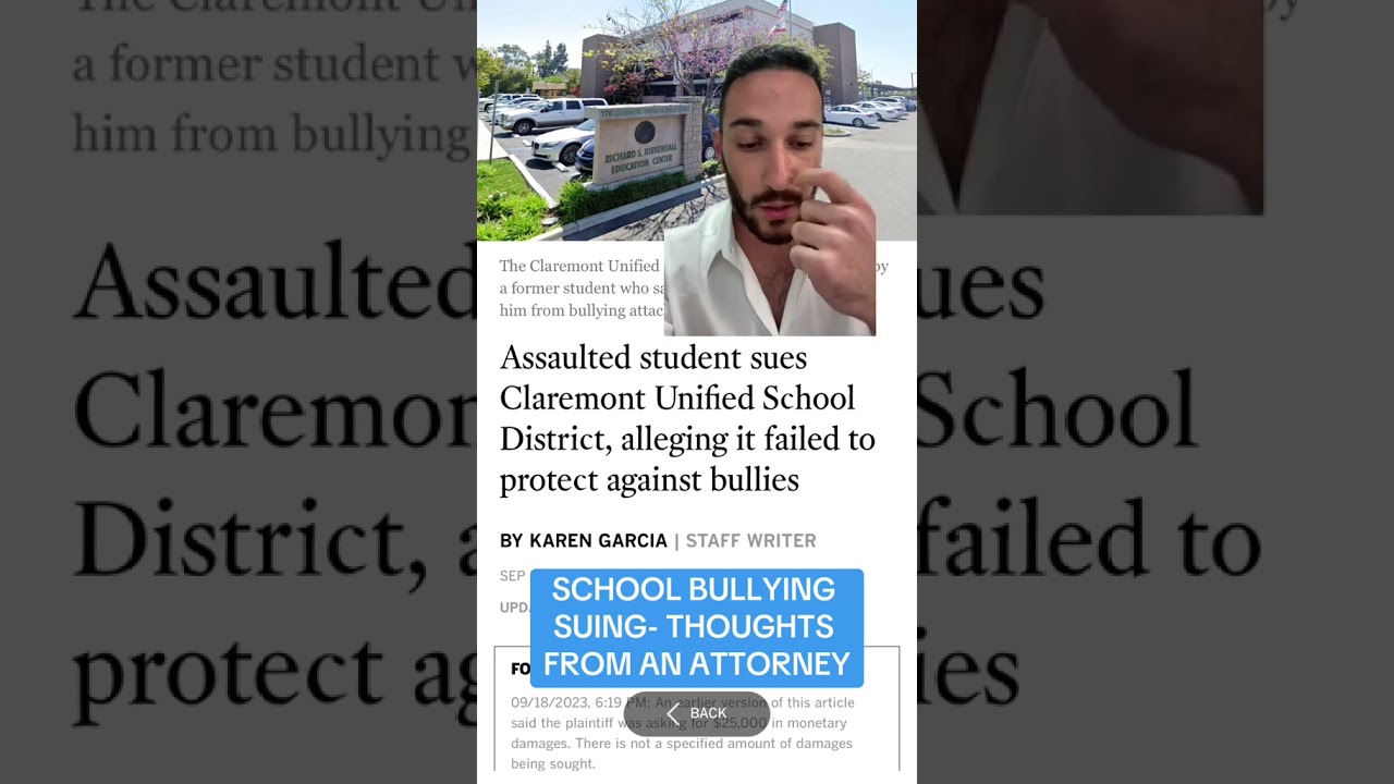 Can You Sue a School for Bullying? YES—Here’s How ⚖️📚