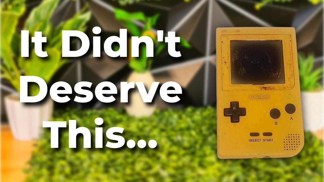 My First Gameboy Pocket Restoration