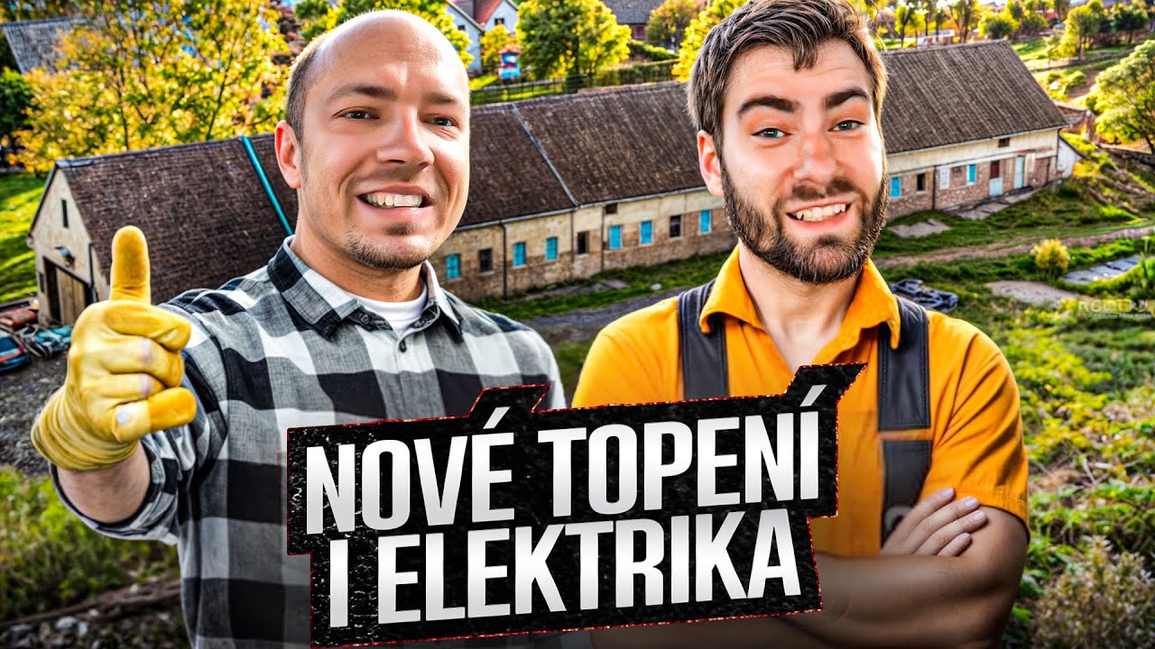 VODA, TEPLO I SVĚTLO, KRAVÍN UŽ MÁ VŠECHNO 😍