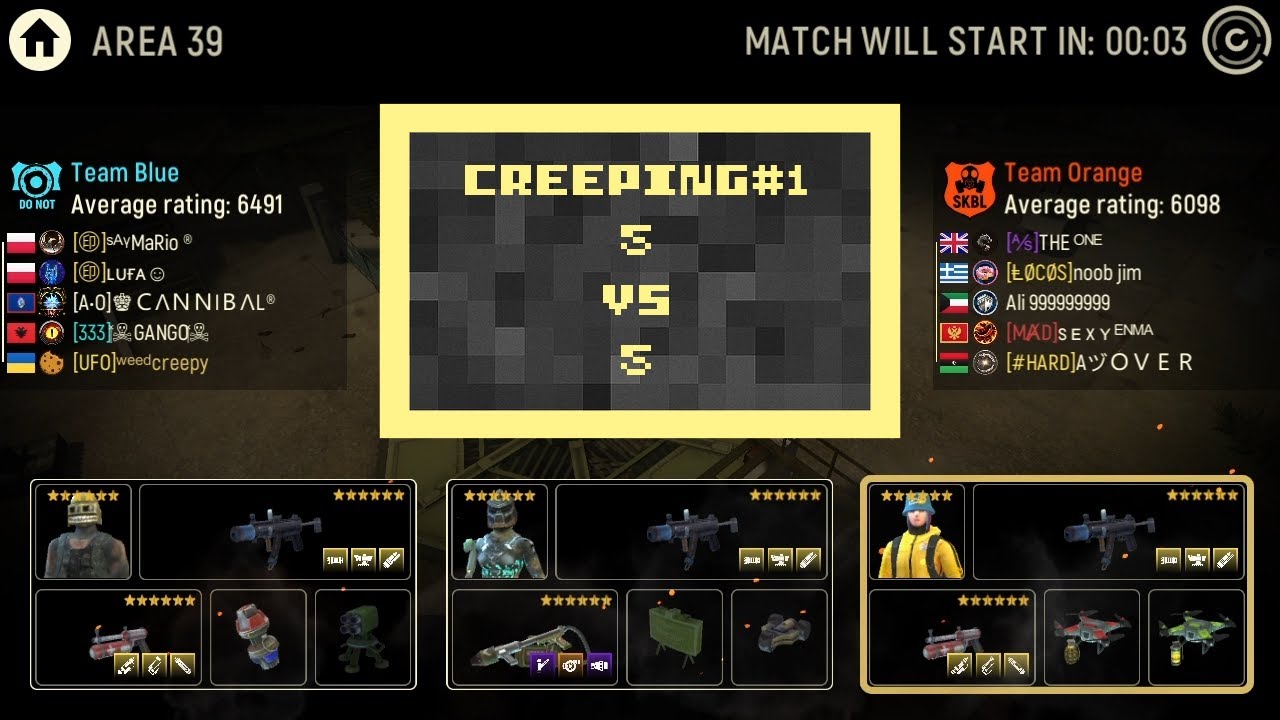 TACTICOOL CREEPING #1: 5 VS 5
