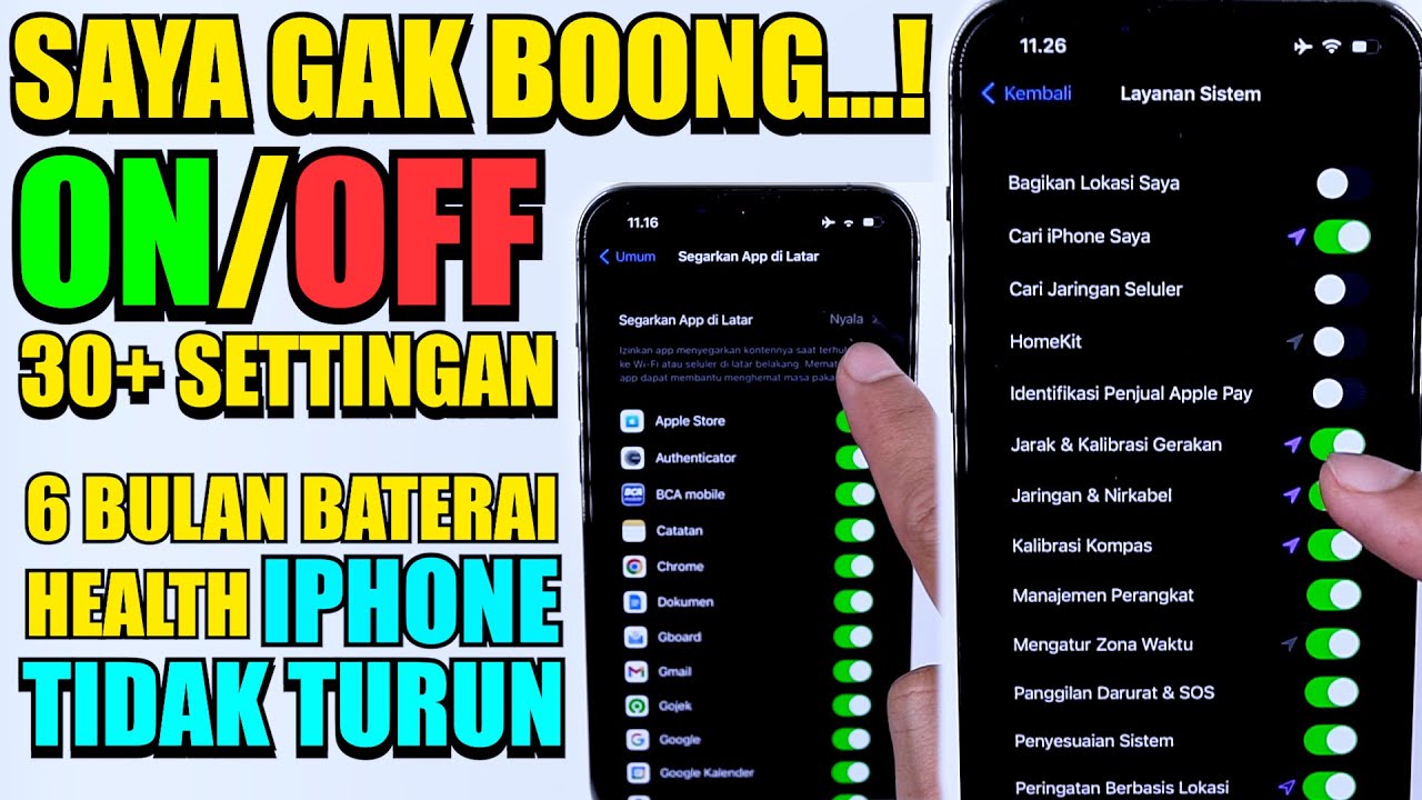 30+ Setting Terbaru Baterai Health iPhone Tidak Cepat Turun Awet 100%