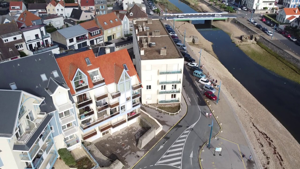 Wimereux dans les nuages ! Vu d'un Drone