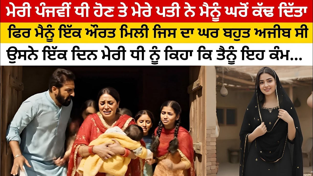 ਮੇਰੀ ਪੰਜਵੀ ਧੀ ਹੋਣ ਤੇ ਮੇਰੇ ਪਤੀ ਨੇ ਮੈਨੂੰ ਘਰੋਂ ਕੱਢ ਦਿੱਤਾ ਫਿਰ ਇੱਕ ਔਰਤ ਮੈਨੂੰ ਮਿਲੀ ਜਿਸ ਨੇ ਮੇਰੀ ਧੀ ਨਾਲ...