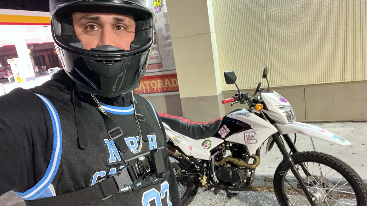 MIAMI NIGHT TIME RIDEOUT!! BSR RAVEN 250cc