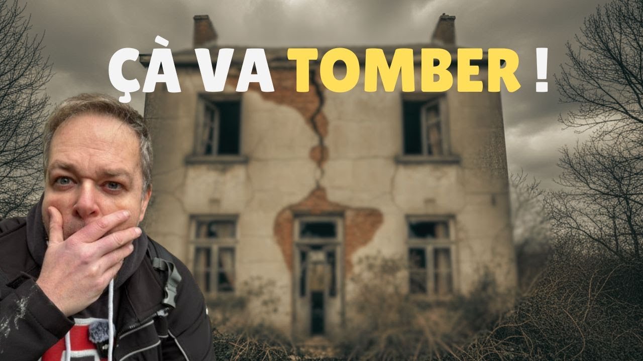NE MONTEZ PAS À L'ÉTAGE ! 2 maisons abandonnées sur le point de s'écrouler - URBEX