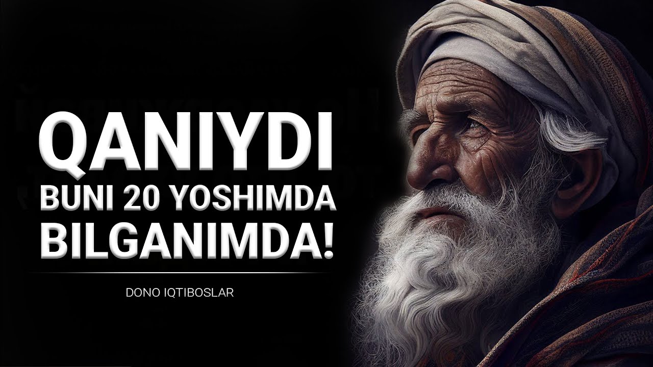 5 DAQIQA VA SIZ BOSHQA INSONSIZ | Eng Sara Iqtiboslar - Luqmoni Hakim, Cherchel, Umar Ibn Hattob r.a