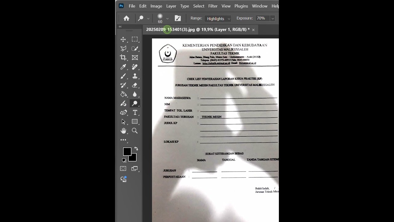 Remove Shadow from Paper using Photoshop #photoshop